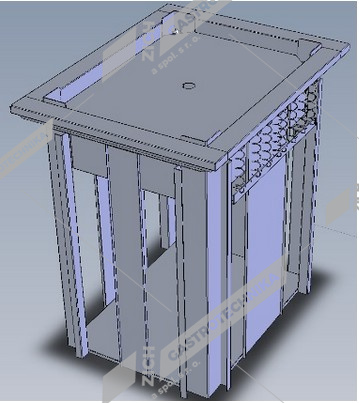 Abner kopie z: Podávací šachta  PŠ 540×400 