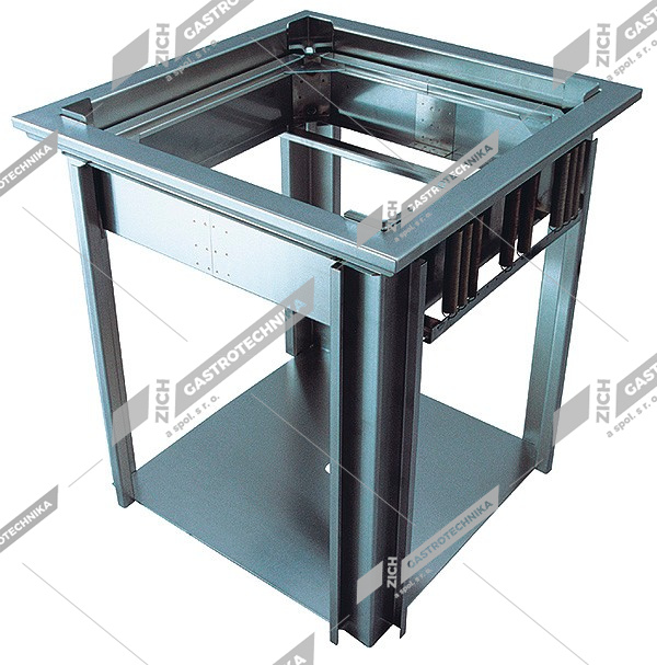 Abner Podávací šachta na koše PŠ 500×500