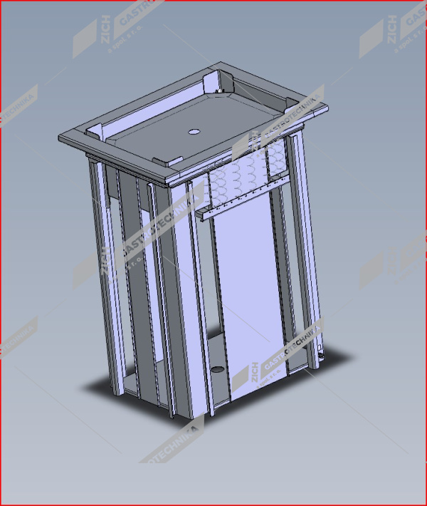 Abner Podávací šachta  PŠ 460×320 
