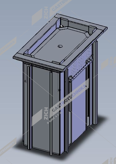 Abner Podávací šachta  PŠ 500×260 
