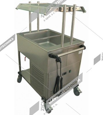 Abner Vozík chlazený se zákrytem EKC 2/1 HZ