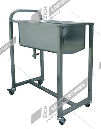 Abner Vozík manipulační k namáčení příborů MW - 700