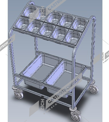 Abner Vozík na koření MV-K