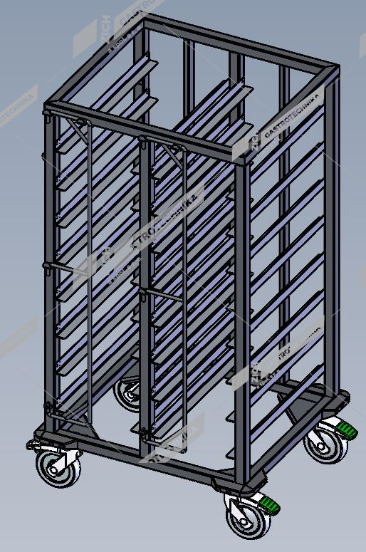 Abner Vozík pro transport tabletů NET 2/16 Thermoline