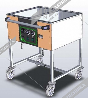Abner Vozík výdejní s trnoží EKG-2/II L ECO