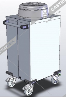 Abner Zásobník na talíře nevyhřívaný PT 1