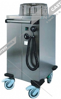 Abner Zásobník na talíře vyhřívaný EPT 1/V