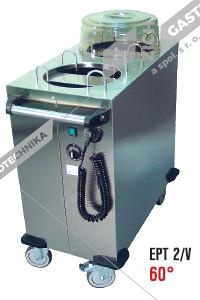 Abner Zásobník na talíře vyhřívaný EPT 2/V