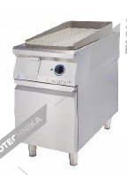 ALBA Deska grilovací eL. - hladká s volným prostorem a policí E-GP-2/900 FS