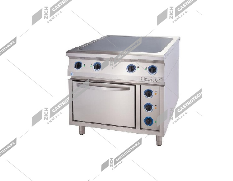 ALBA Sporák el. sklokeramický - volný prostor E-C-TG RHB-4/700 F