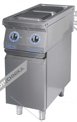 ALBA Sporák elektrický s dvířky  E-C-2/700 D