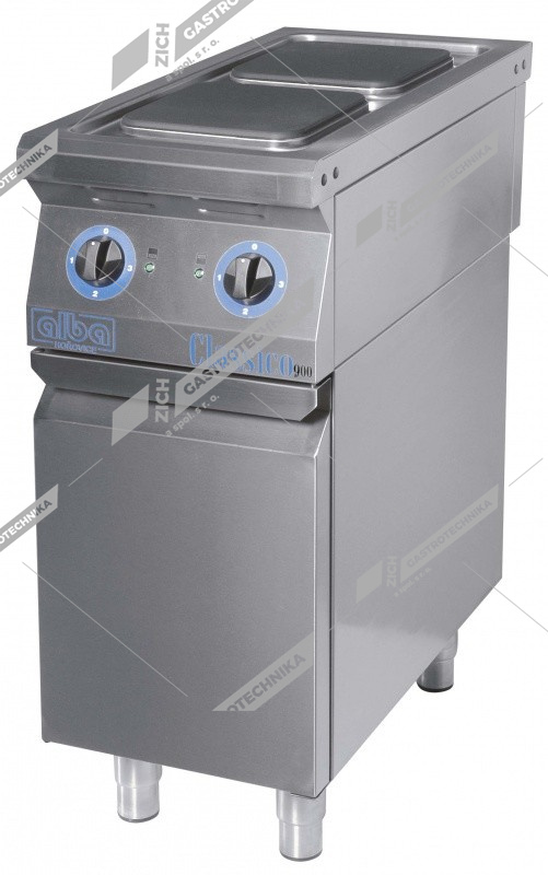 ALBA Sporák elektrický s dvířky  E-C-2/900 D