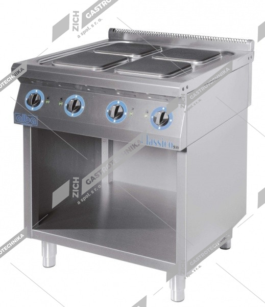 ALBA Sporák elektrický s dvířky  E-C-4/900 D