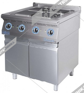 ALBA Sporák elektrický s dvířky, policí E-C-4/700 DS