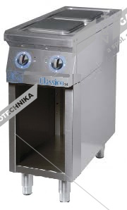 ALBA Sporák elektrický volný prostor s policí  E-C-2/700 FS