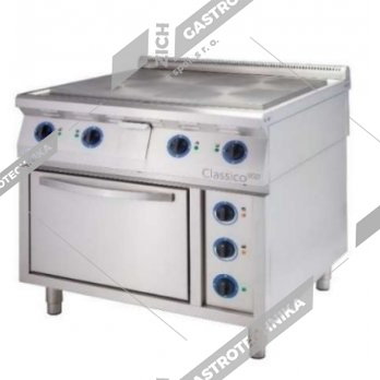 ALBA Tálový sporák s volným prostorem  E-C-FSPD-4/900 F