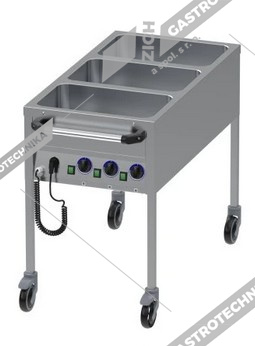 ALBA Vodní lázeň - vozík bez police SME 3 ECO