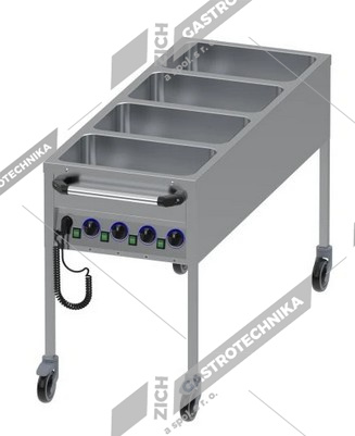 ALBA Vodní lázeň - vozík bez police SME 4 ECO