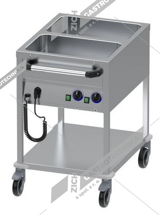 ALBA Vodní lázeň - vozík s policí SME 2