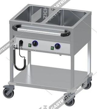 ALBA Vodní lázeň - vozík s policí SME 2L