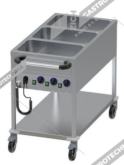 ALBA Vodní lázeň - vozík s policí SME 3