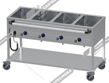 ALBA Vodní lázeň - vozík s policí SME 4TL