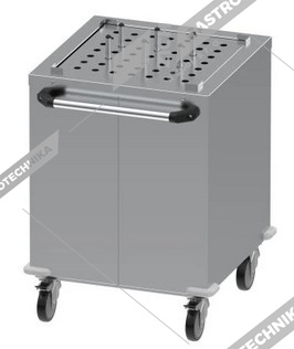 ALBA Zásobník univerzální (na misky) nevyhřívaný DU 580x580