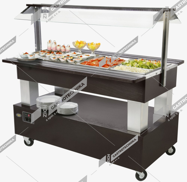 _AT Fornax Salátový bar středový chladící  SB 40 F