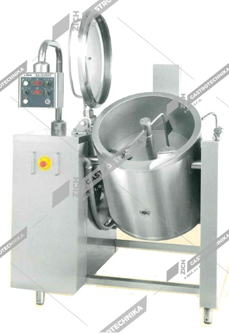 Automatická sklopná pánev s mícháním  80L Salsamat 80