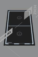 BERNER Vestavěná indukční plotna BI2EGFF7