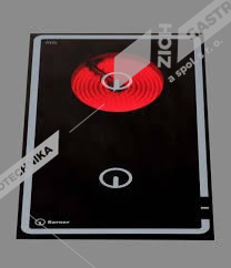 BERNER Vestavěná indukční plotna - kombinovaná BK2EG