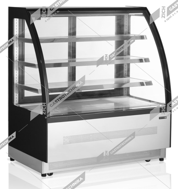 Chladící vitrína cukrářská LPD1200CBLACK
