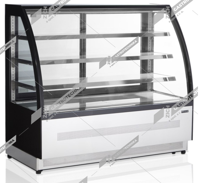 Chladící vitrína cukrářská LPD1500CBLACK
