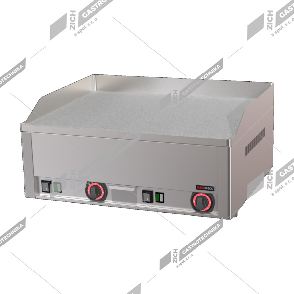 Deska grilovací hladká chromovaná  FTHC 60 E