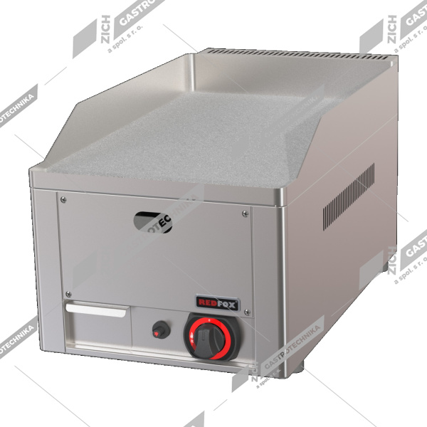 Deska grilovací plynová hladká chromovaná  FTHC 30 G