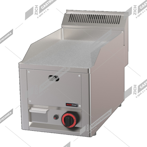 Deska grilovací plynová hladká chromovaná  FTHC 30 GL