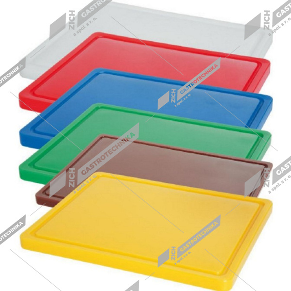 Desky barevné s drážkou 500x300x15 mm 38-..