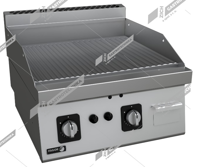 Fagor Plotna opékací plynová chrom CI-FTG608T 2 CR