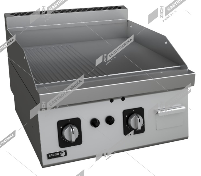 Fagor Plotna opékací plynová chrom CI-FTG608T 2 CSR