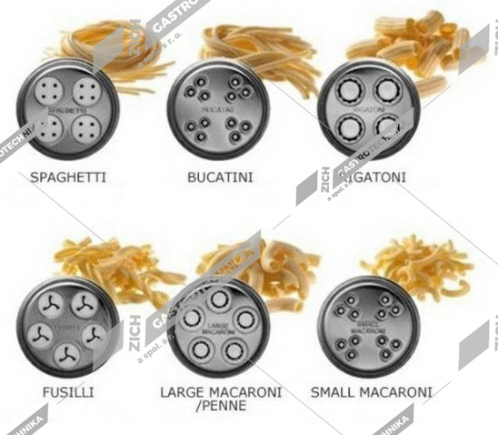 FORMY pro výrobník těstovin průměr 59 mm 