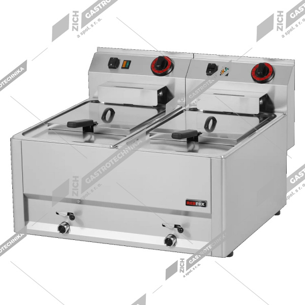 Fritéza 2x 8 L FE 60 EL