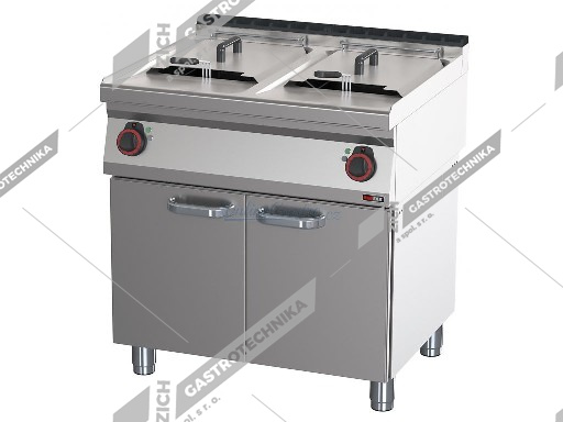 Fritéza elektrická 2x 17l s výpustí FE 70/80 E