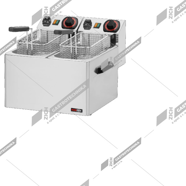 Fritéza elektrická 5+5 l FE 44