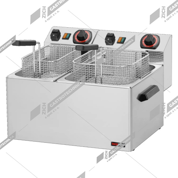 Fritéza elektrická 8+5 l FE 74