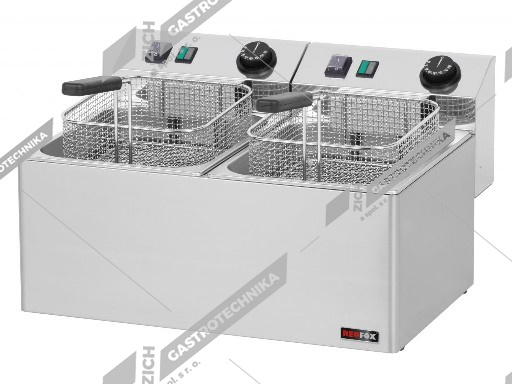 Fritéza elektrická  8+8 L FE 77 E