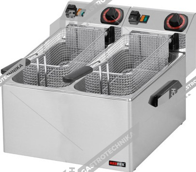 Fritéza elektrická  8+8l na ryby FE 88 