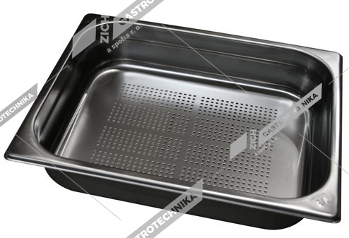 Gastronádoba nerezová děrovaná GN 1/2 GND 1/2-