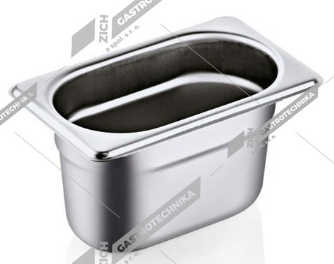 Gastronádoba nerezová plná GN 1/9 GN 1/9-