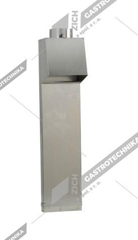 Gasztrometál Odtahový komínek k plyn kotlům GLR-151-11000