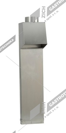 Gasztrometál Odtahový komínek k plyn kotlům kulatým 